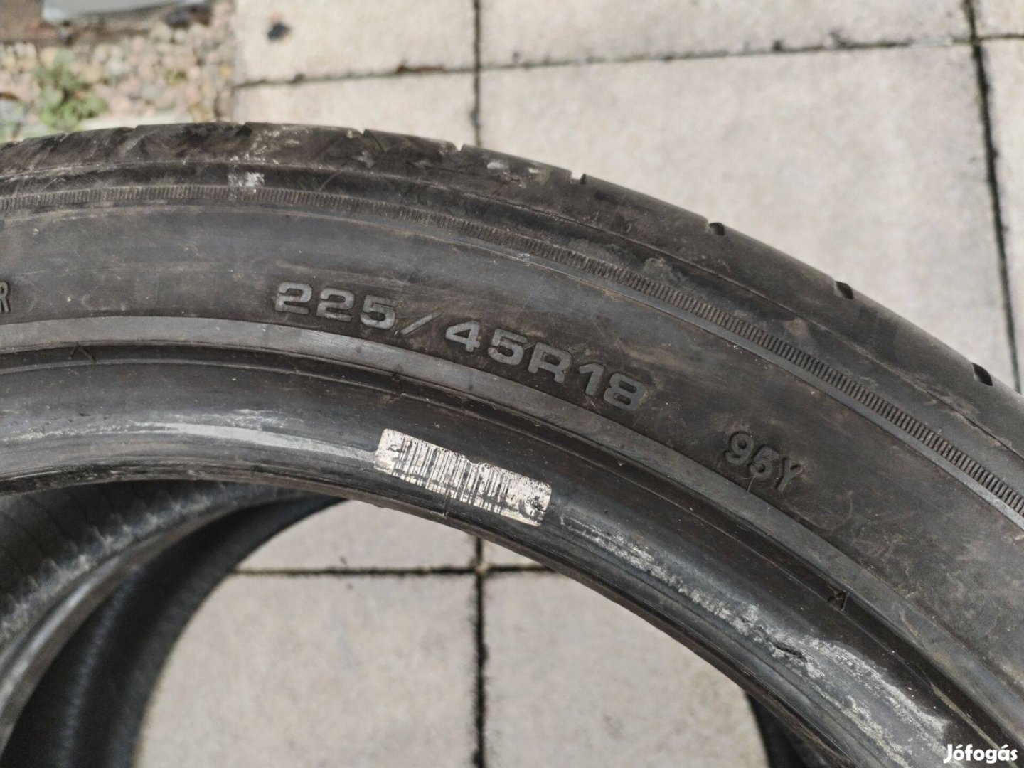 225 45 18 goodyear 225/45 R 18 nyári gumi 2 db 2022.37.hét