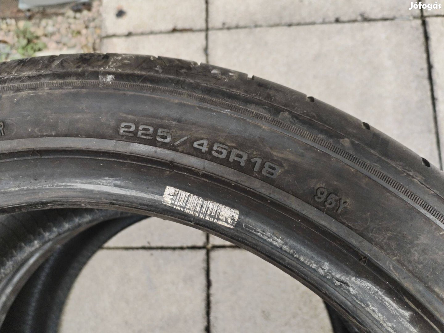 225 45 18 goodyear nyári gumi 2 db