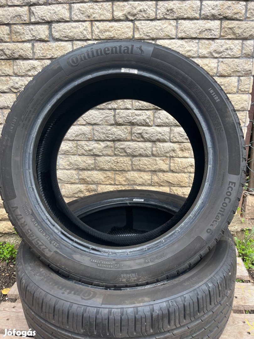 225/45 R17 Continental nyári gumi 99%-os állapotban 225 45 17