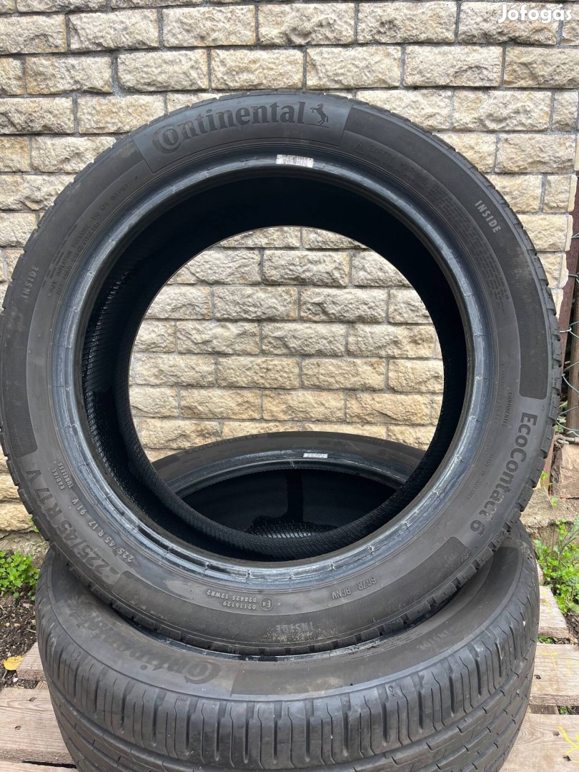 225/45 R17 Continental nyári gumi 99%-os állapotban 225 45 17 eladó