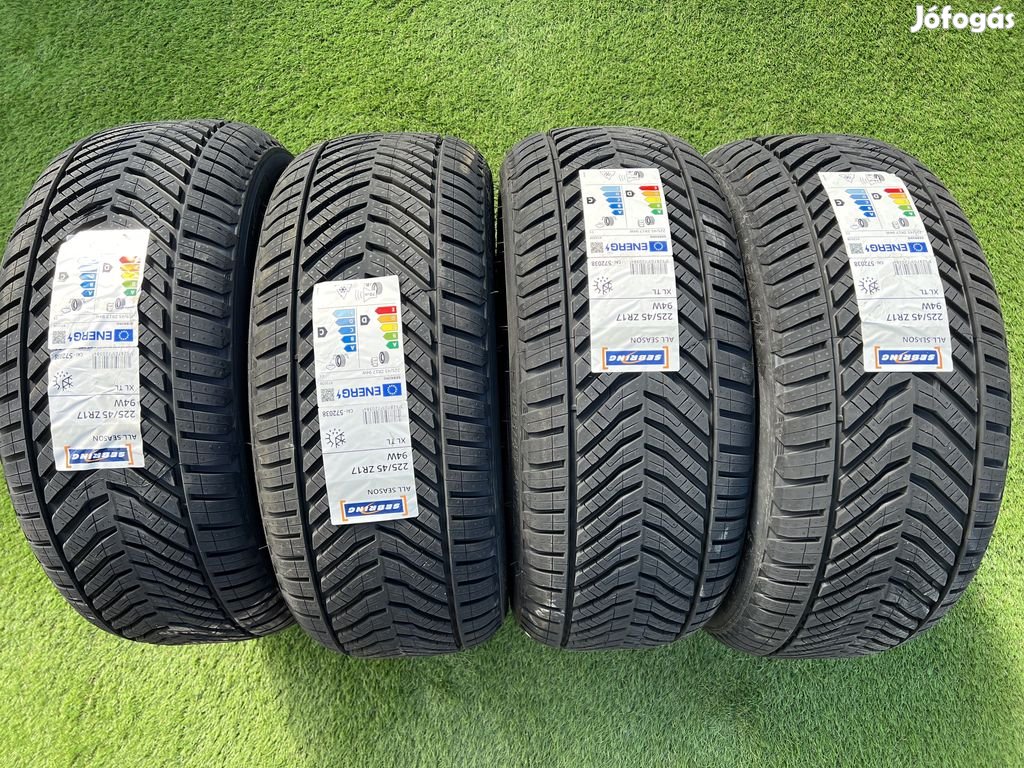 225/45 R17 Sebring AllSeason 94W négyévszakos ÚJ gumi 1 év kátyú