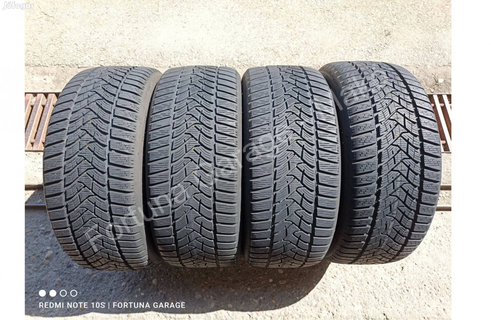 225/45 R17" Dunlop használt téli garnitúra