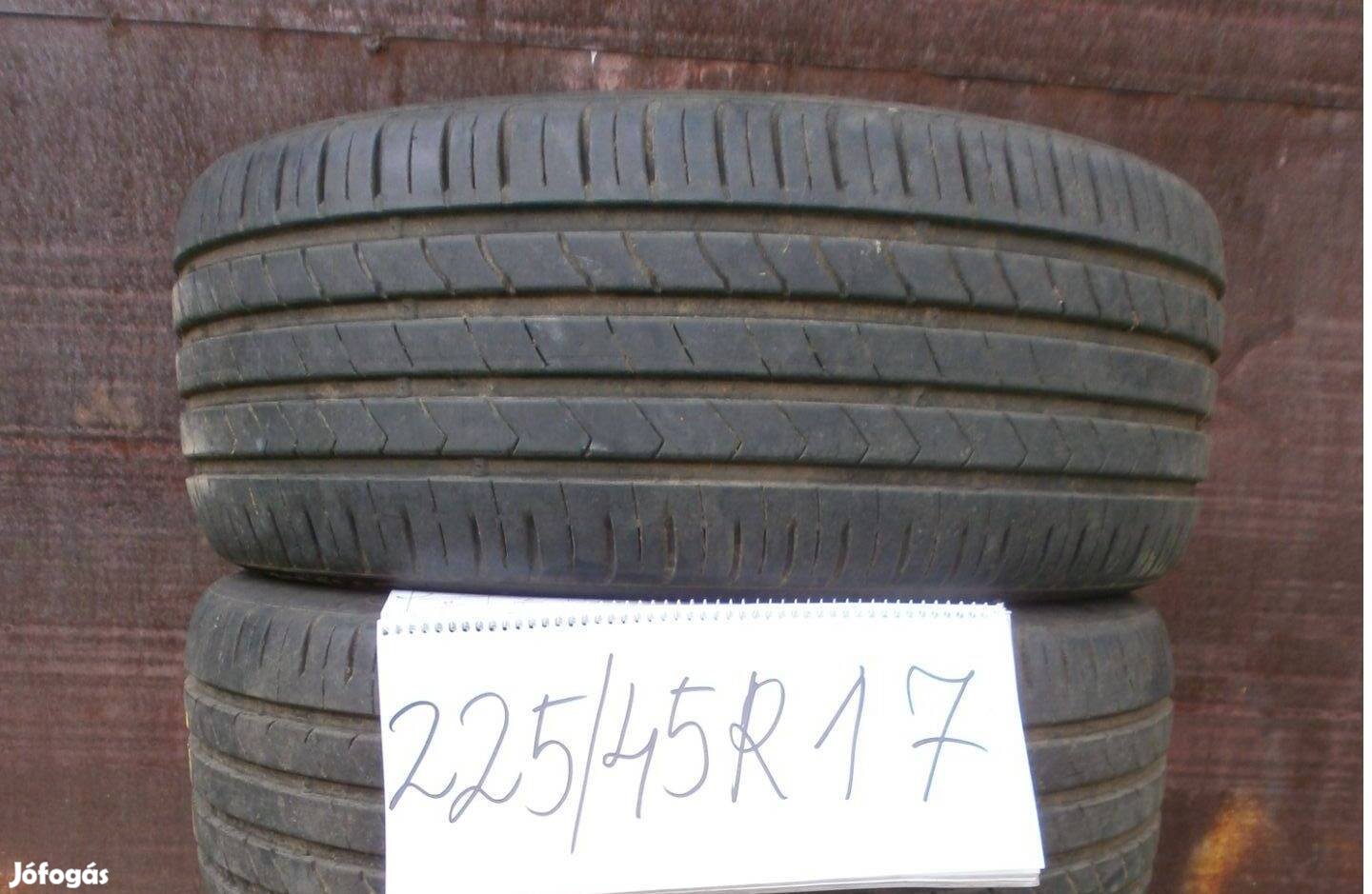 225/45 R17 nyárigumi 4 db