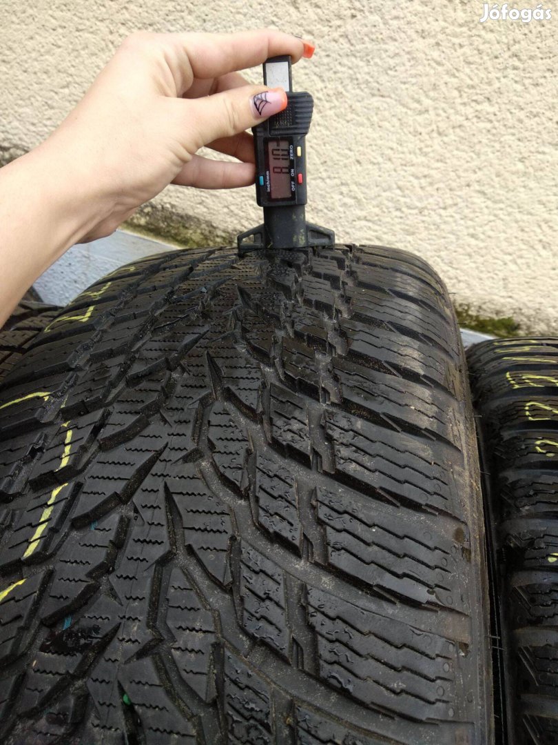 225/45 R18 Nokian téli gumi 89000ft a 4db/18/