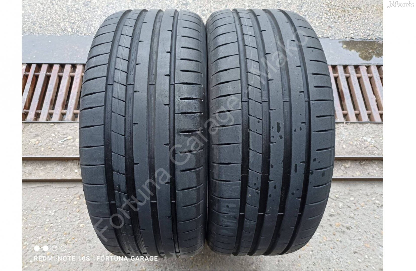 225/45 R18" Dunlop használt nyári gumik