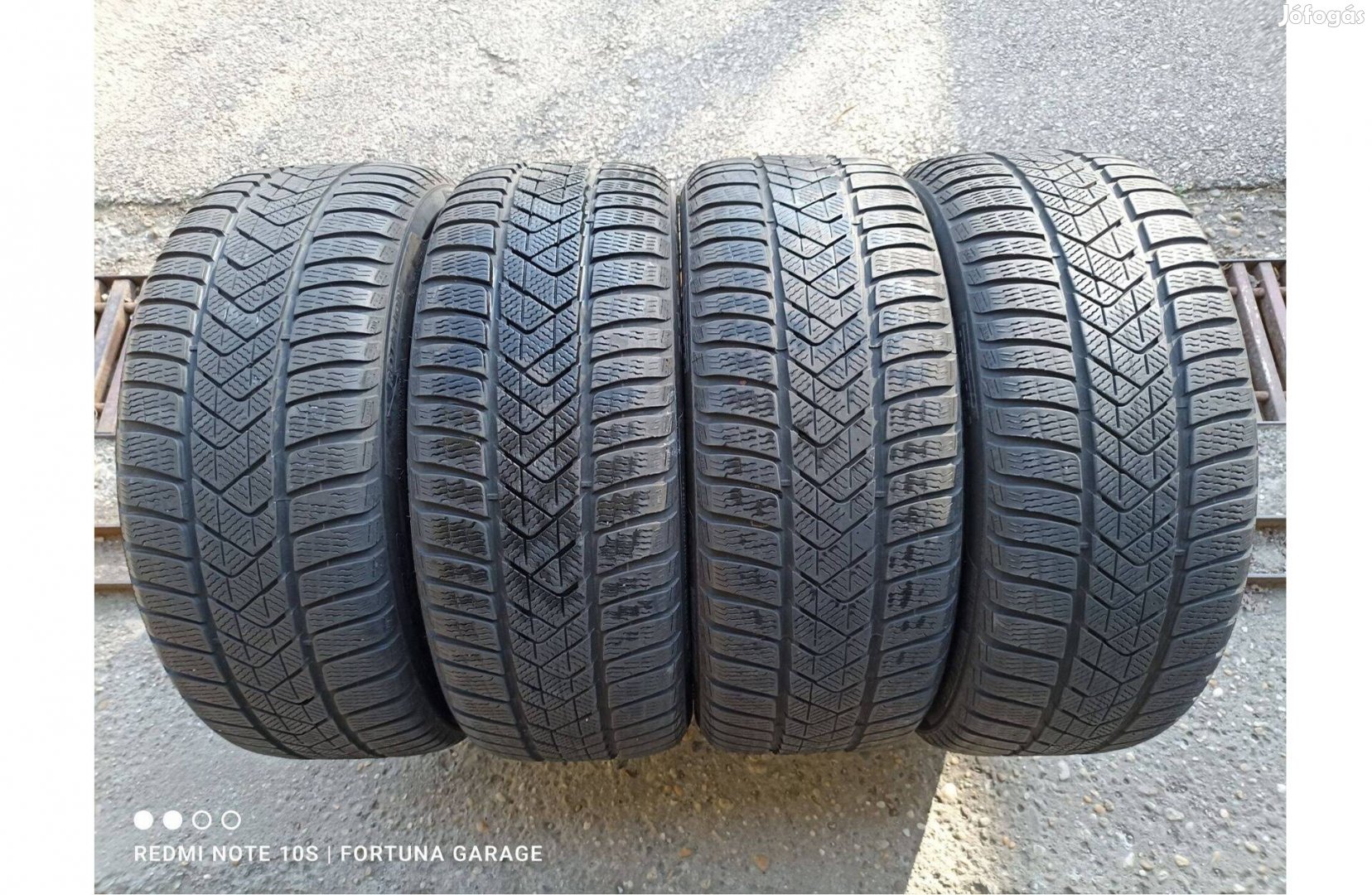 225/45 R18" Pirelli használt téli garnitúra