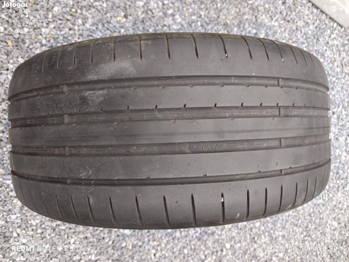225/45 r17 1db Dunlop nyári gumi eladó