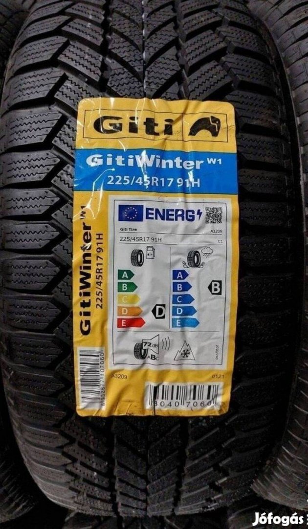 225/45 r17 Giti téli új 2019 19000ft/db