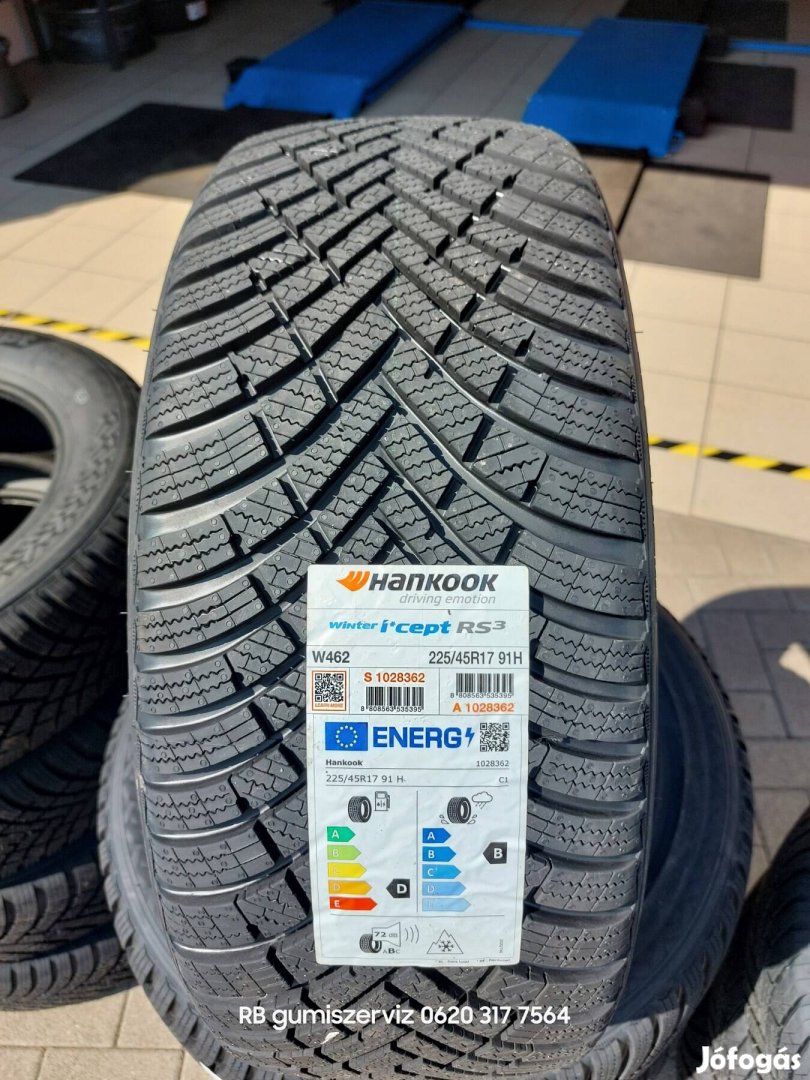 225/45 r17 Hankkok új téligumi 2024