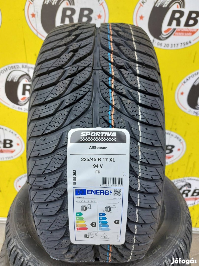 225/45 r17 Sportiva All Season,,Évjarat2024,,32500/db