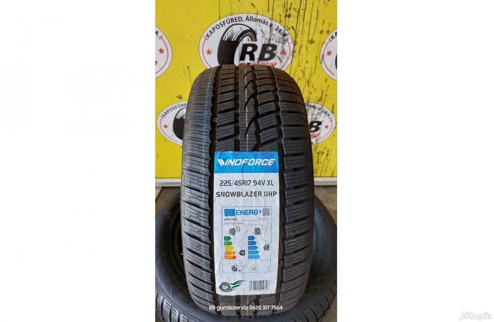 225/45 r17 Új Windforce téli 2023 21500 Ft/db