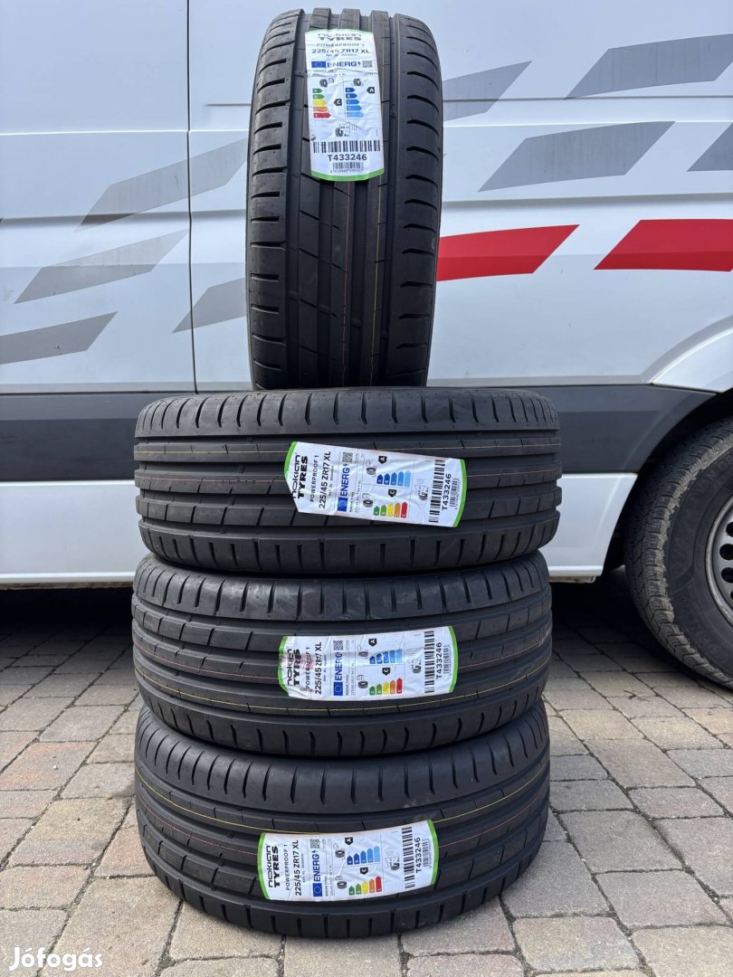 225/45 r17  225/45r17  új Nokian Powerproof nyári gumi