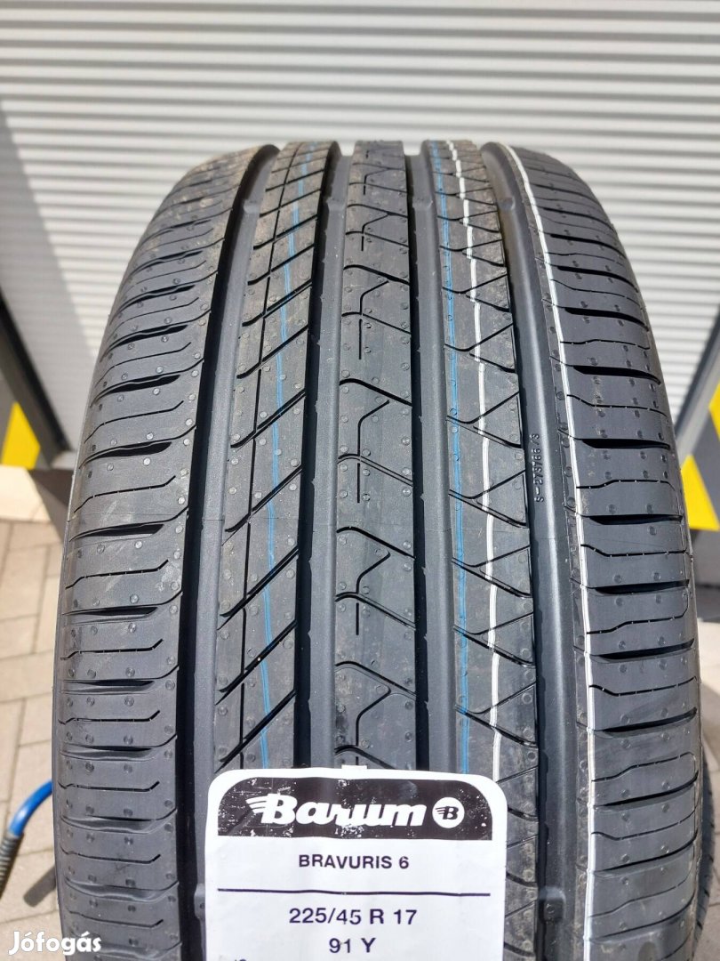 225/45 r17  Új Barum Bravuris 6,,Évjárat2025,,33000/db
