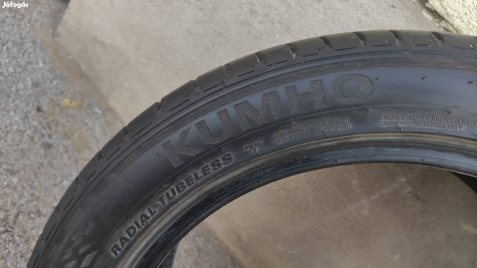 225/45 r17 nyári gumi 1db Kumho ecsta ps71 