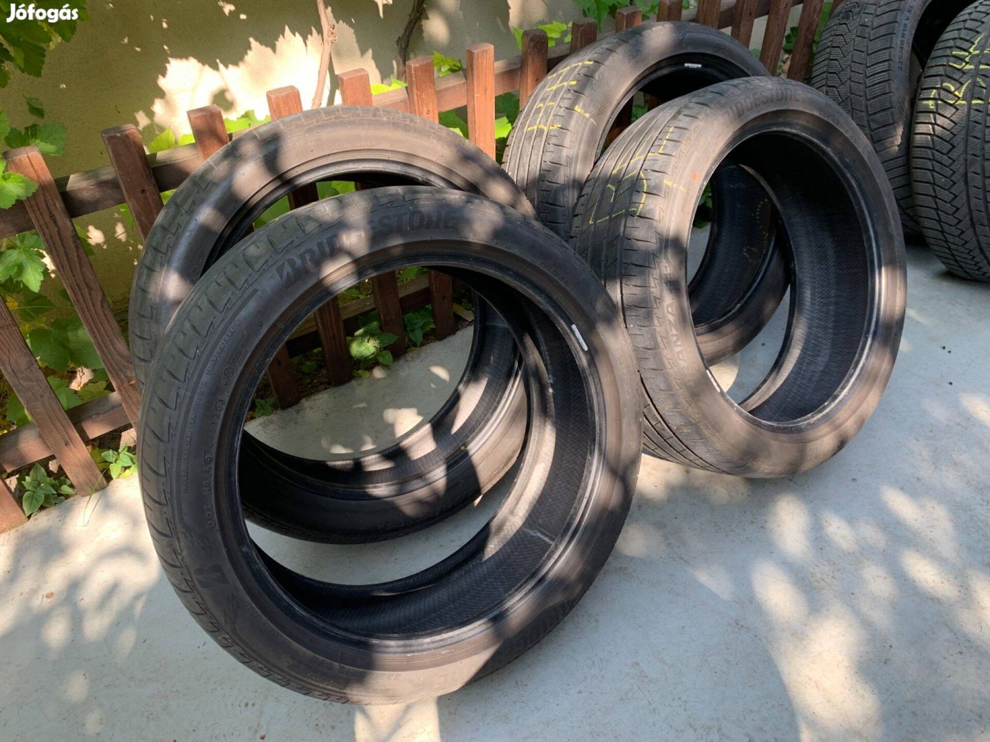 225/45 r19 Bridgestone nyári gumi garnitúra