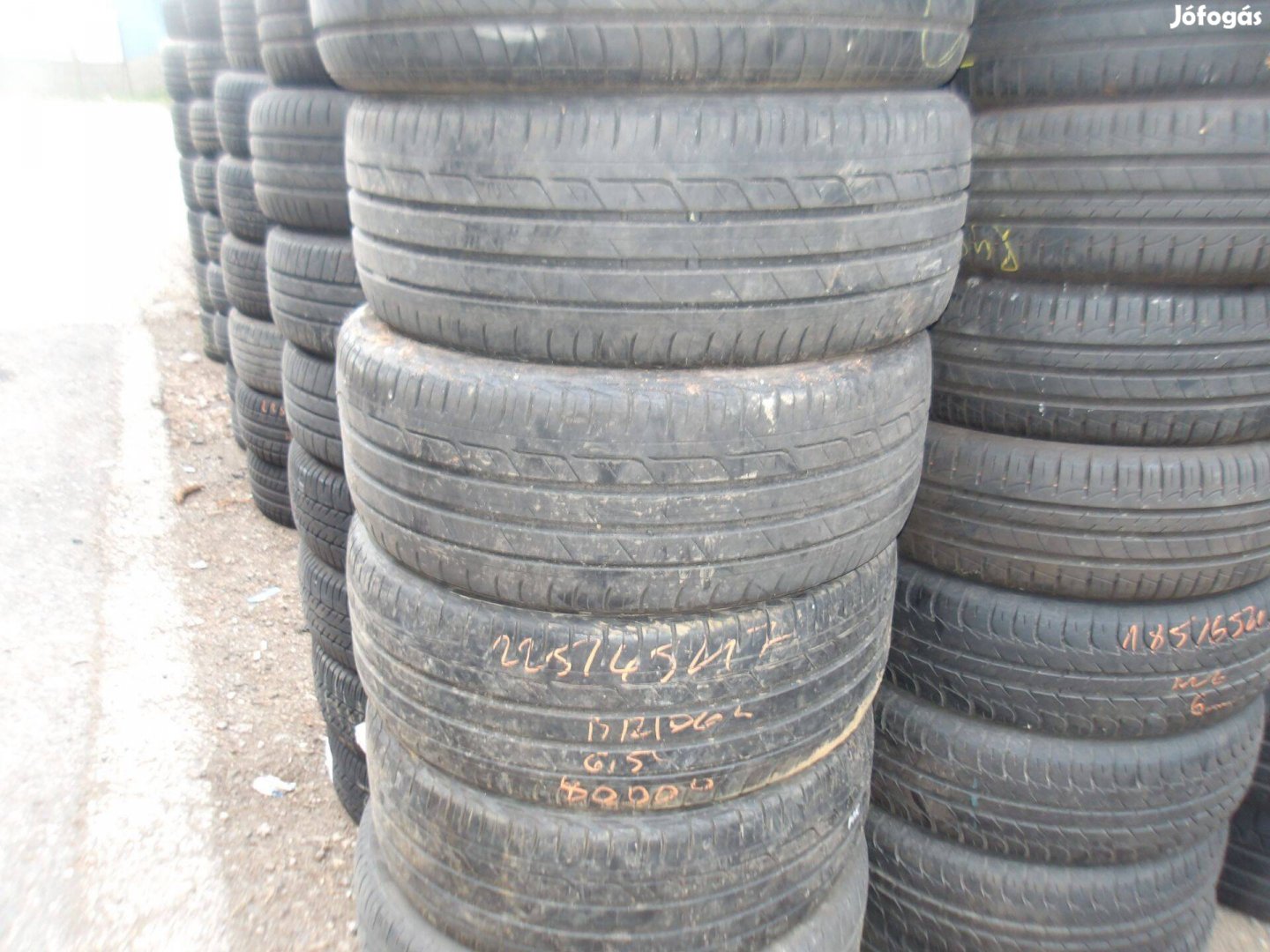 225/45r17 Bridgestone nyári gumik ajándék szereléssel