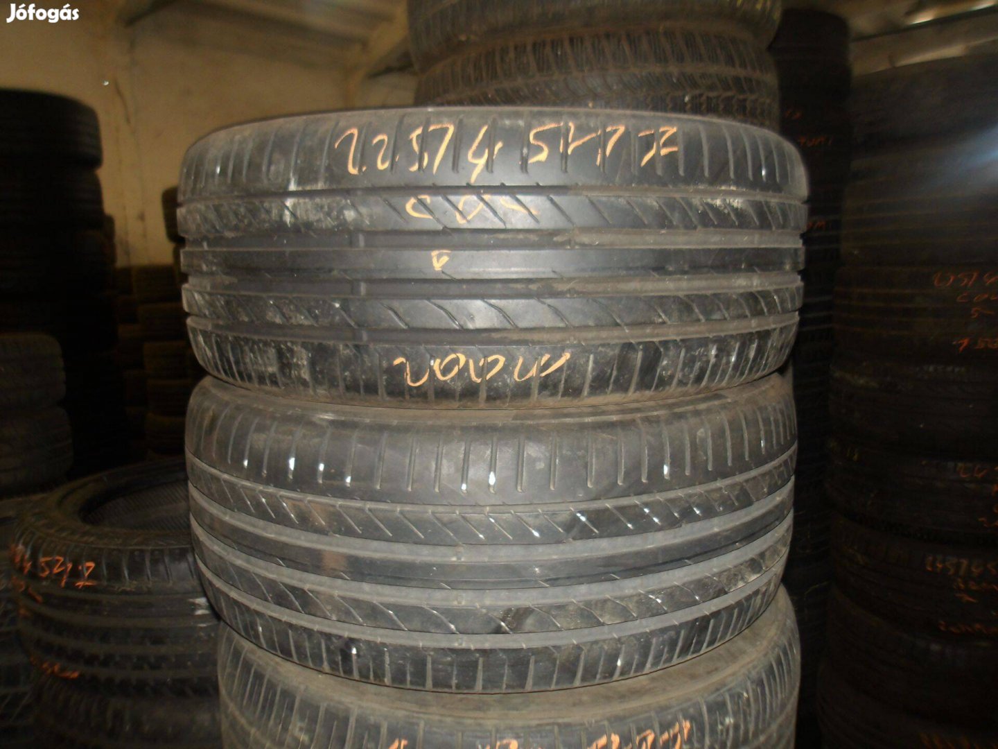 225/45r17 Continental nyári gumi ajándék szereléssel