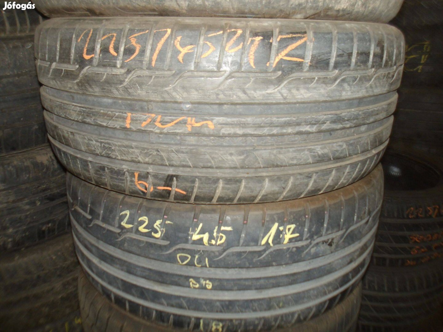 225/45r17 Dunlop nyári gumi ajándék szereléssel