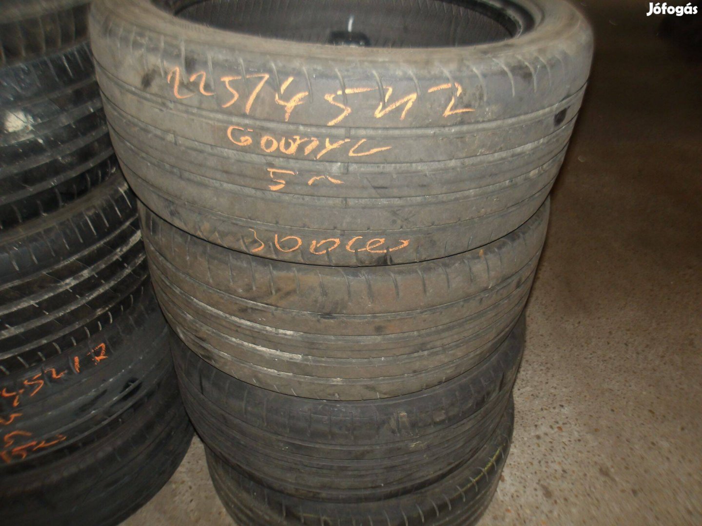 225/45r17 Good-year nyári gumi ajándék szereléssel