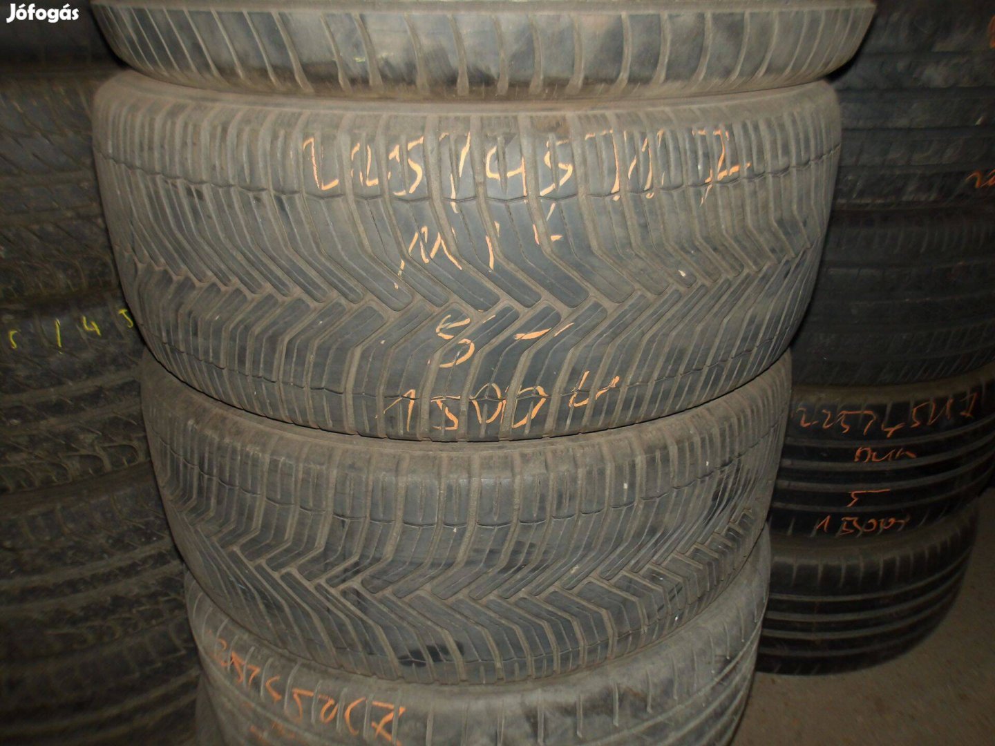 225/45r17 Michelin négyévszakos gumi ajándék szereléssel