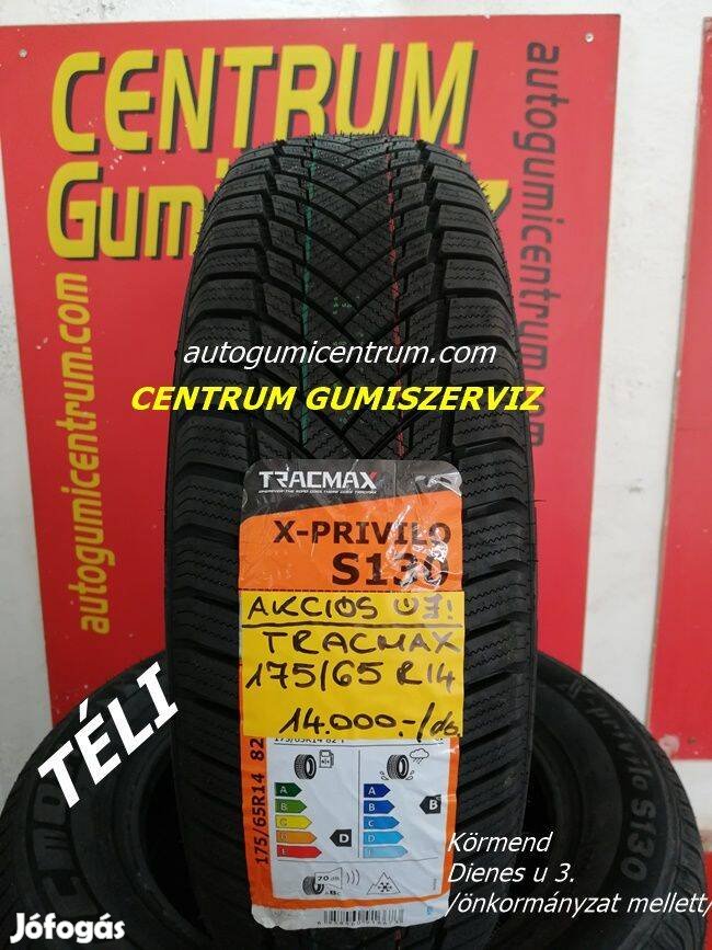 225/45r17 Tracmax új téli gumi