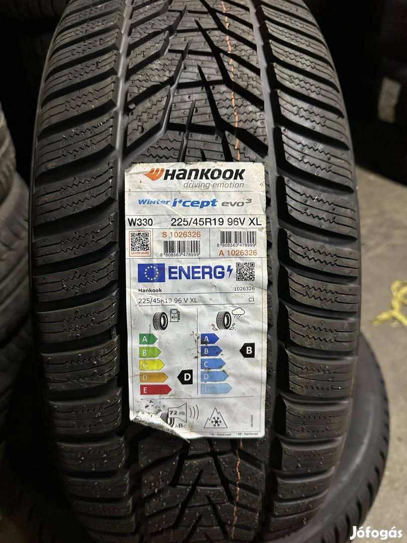 225/45r19 Hankook új téli gumi 2db 225/45 R19