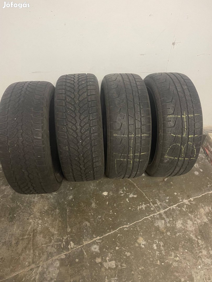225/50R17-es Téli gumik lemez-felnivel+BMW disztárcsa