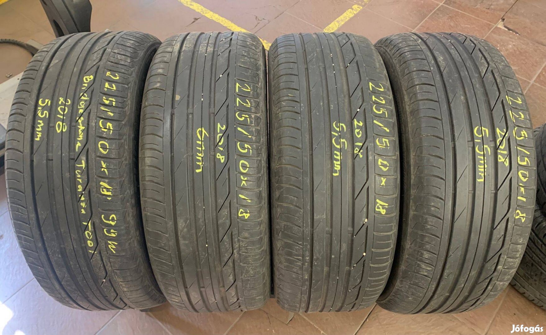225/50R18 225 50 18 225/50x18 Bridgestone nysári gumi eladó