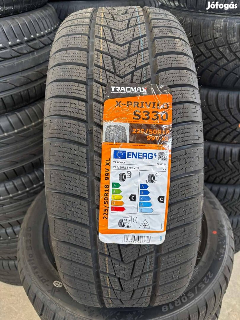 225/50R18 225/50 R18 új Tracmax téli gumi Ár/db Dot24