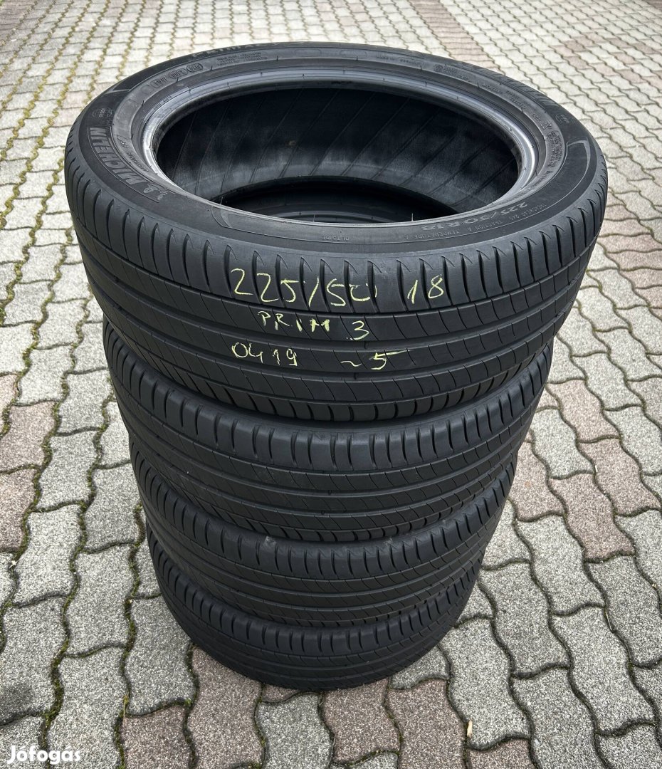 225/50R18 4db Michelin Primacy 3 nyárigumi 18 225 50 225/50 R18 