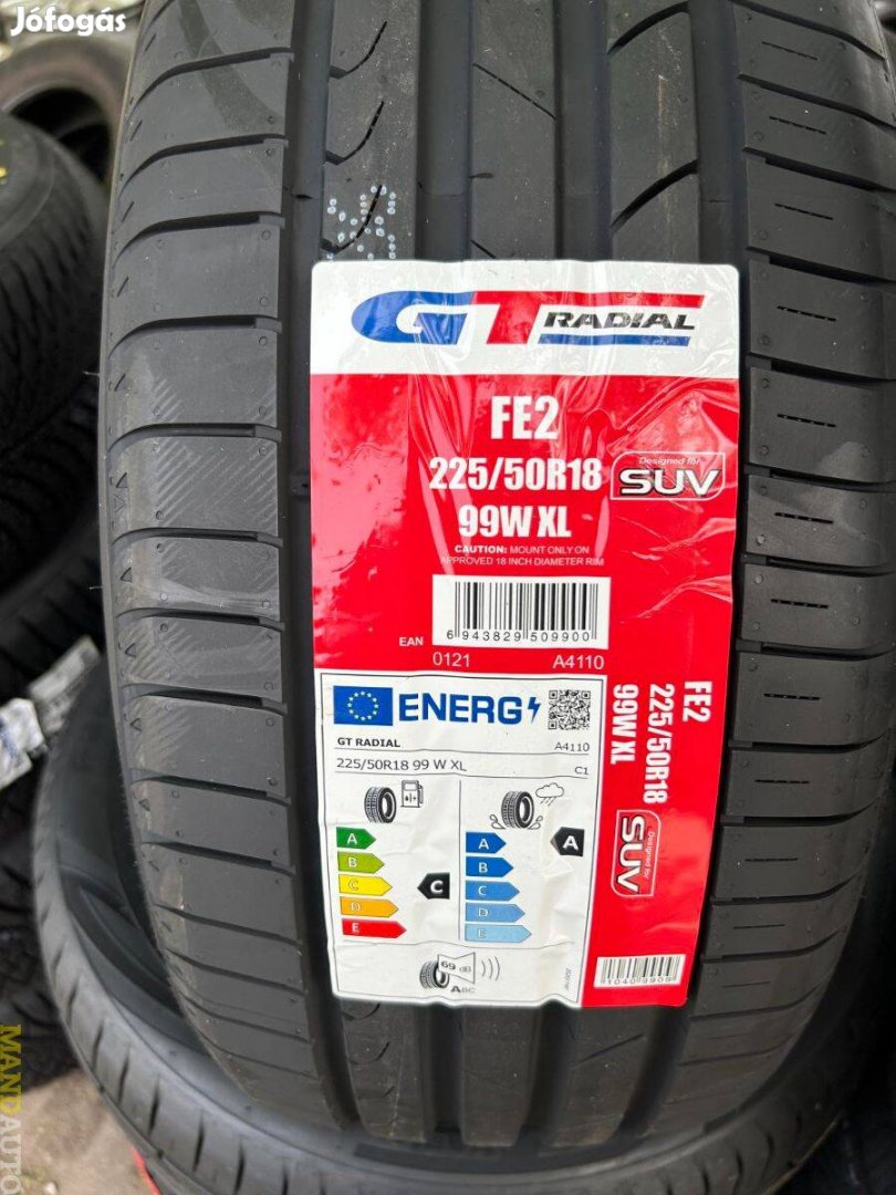 225/50R18 Gtradial FE2 SUV,Új nyárigumi