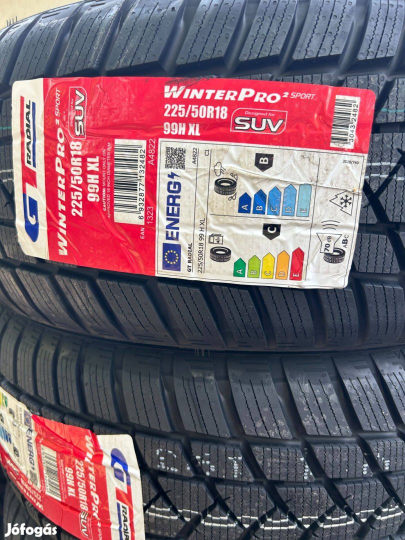 225/50R18 Gtradial Winterpro 2 Sport(XL),Új téligumi