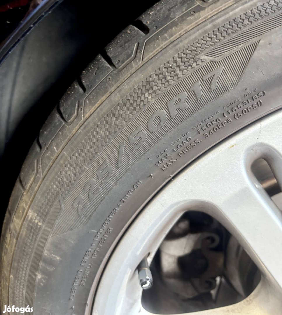 225/50/17 Hankook 2 Db Gumiabroncs!