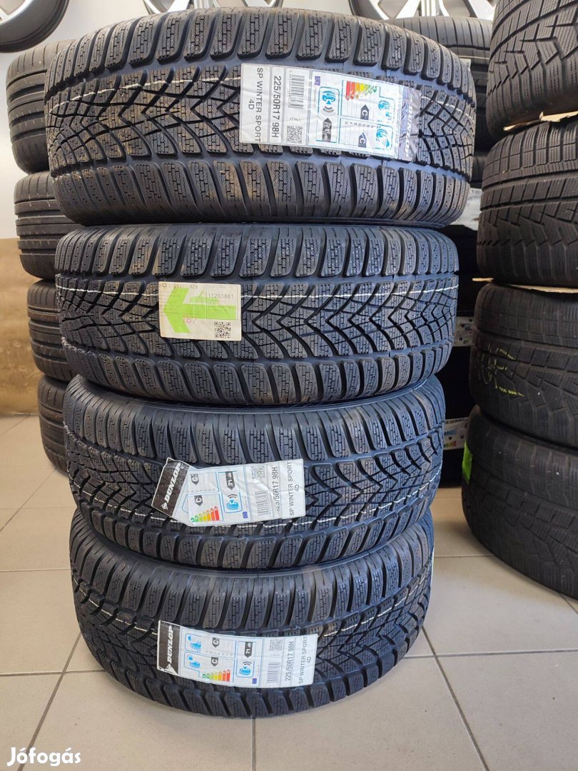 225/50-17 új Dunlop téligumi!