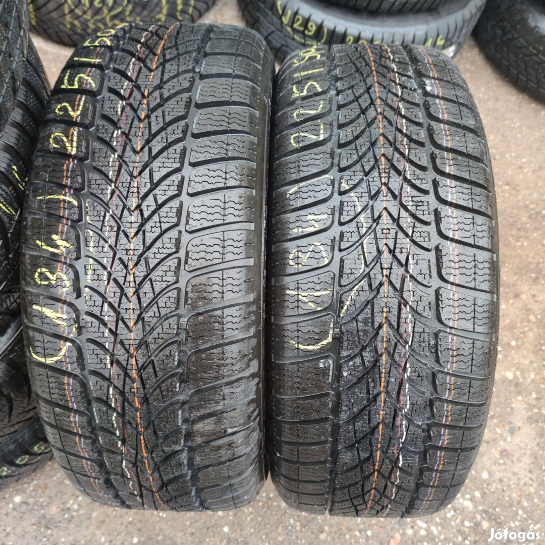 225/50 R17 Új!! Dunlop Defekttűrő téli gumi 50000ft a 2db/134/