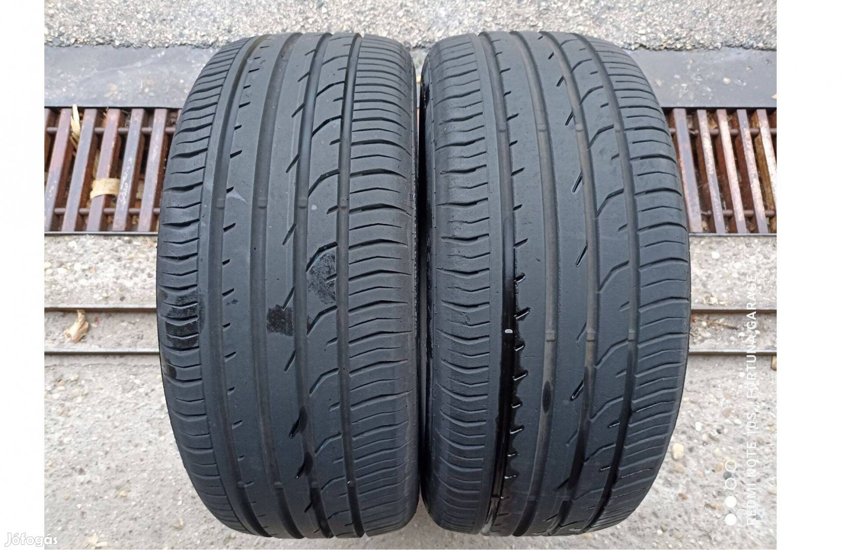 225/50 R17" Continental PC2 használt nyári gumik