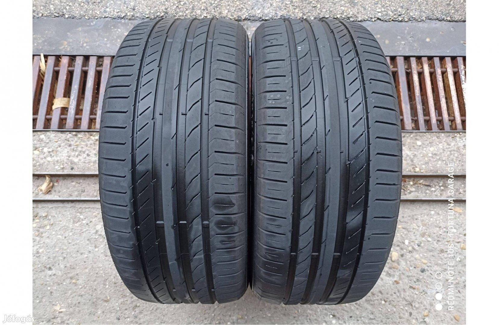 225/50 R17" Continental SC5 használt nyári gumik