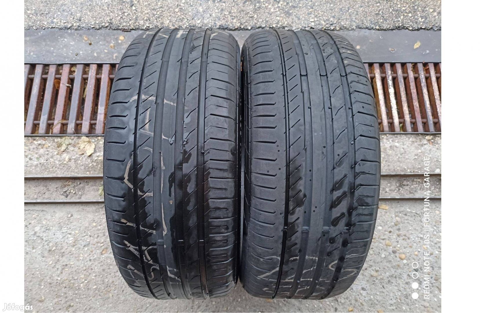 225/50 R17" Continental SC5 használt nyári gumik (SSR)