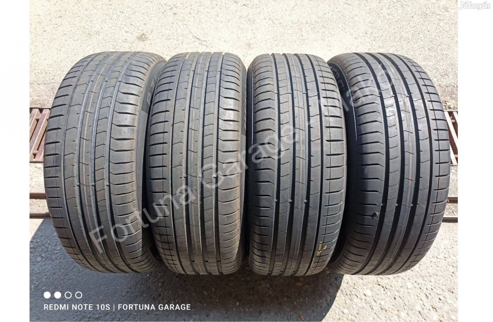 225/50 R18" Pirelli használt nyári garnitúra