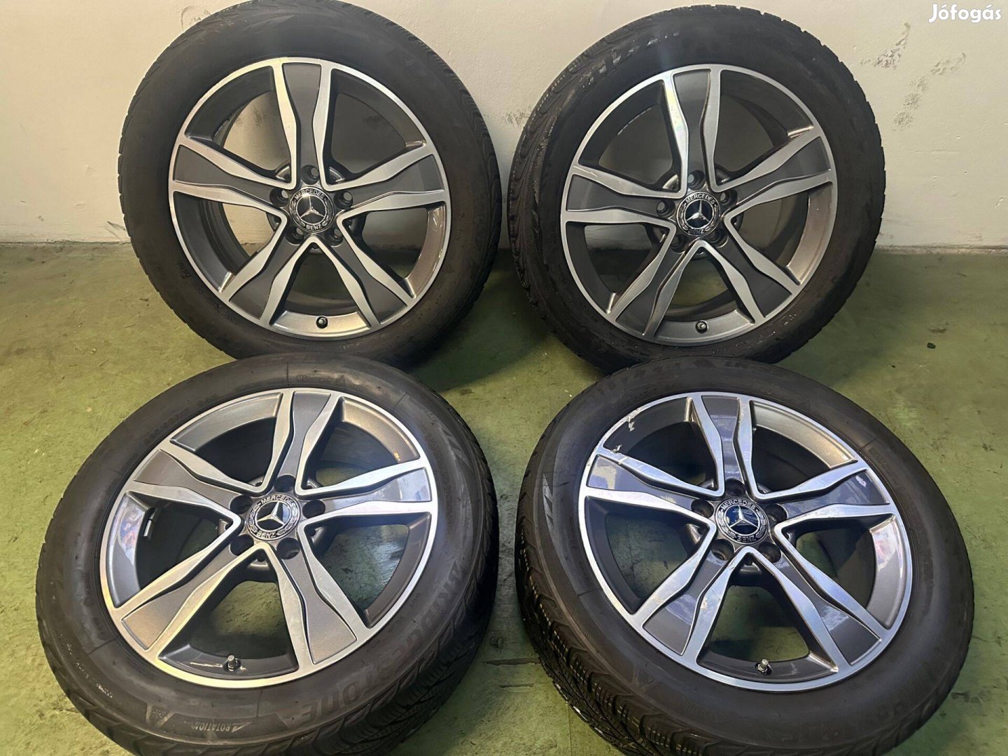 225/50 r17 5x112 7j17" et48.5 mercedes alu - alufelni