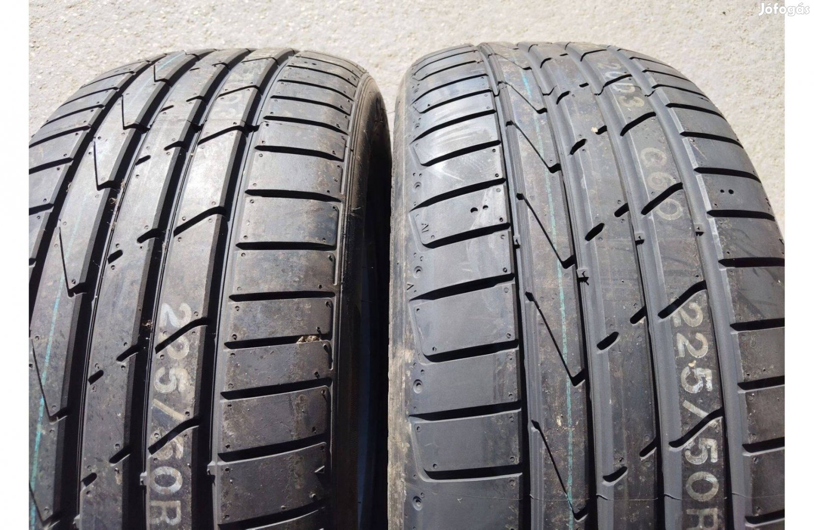 225/50 r17 94W Hankook ventus s1 túltárolt új nyárigumi 2db