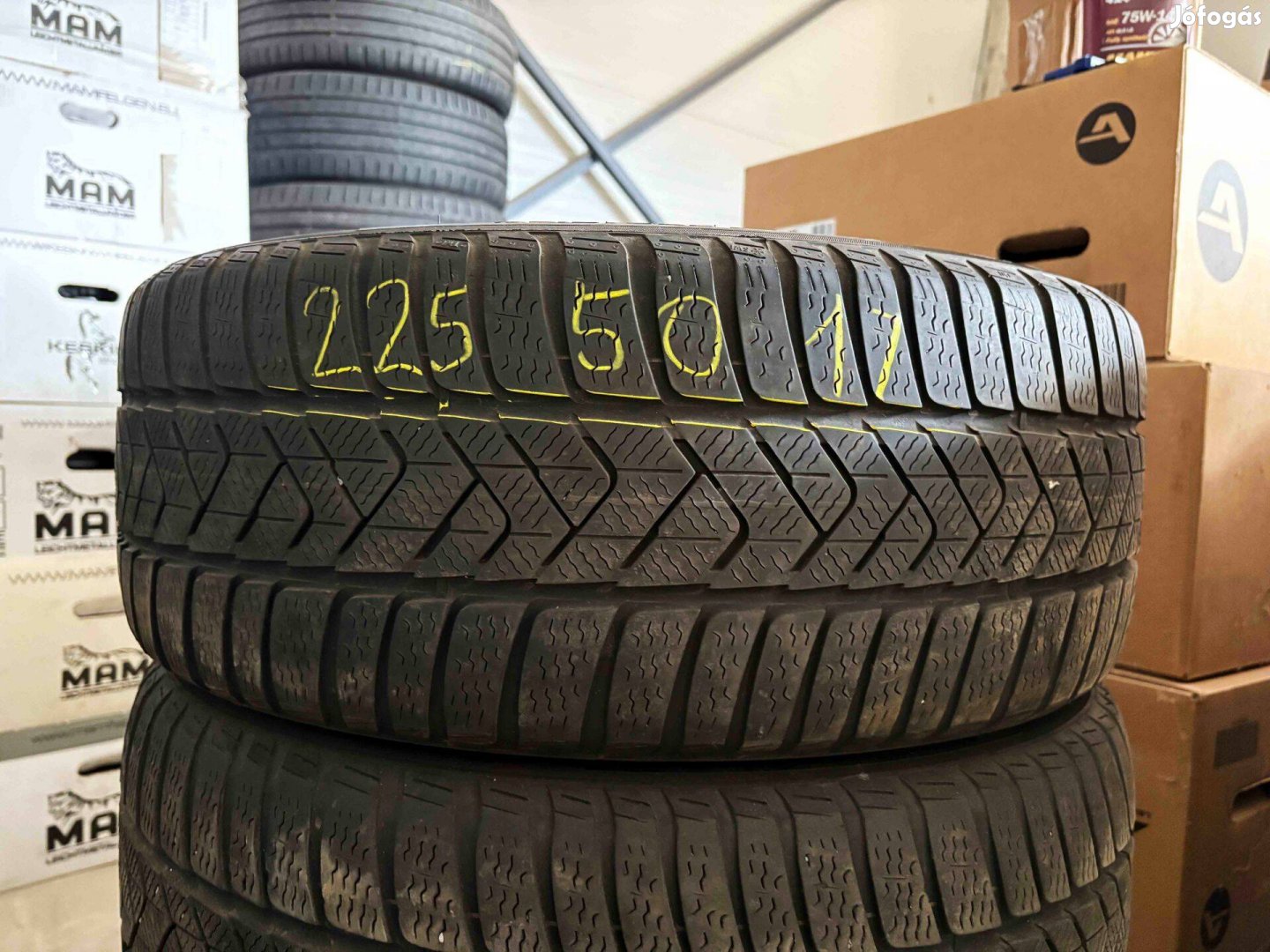 225/50 r17 Pirelli 2021 téligumi 4db eladó 225/50r17 garnitúra