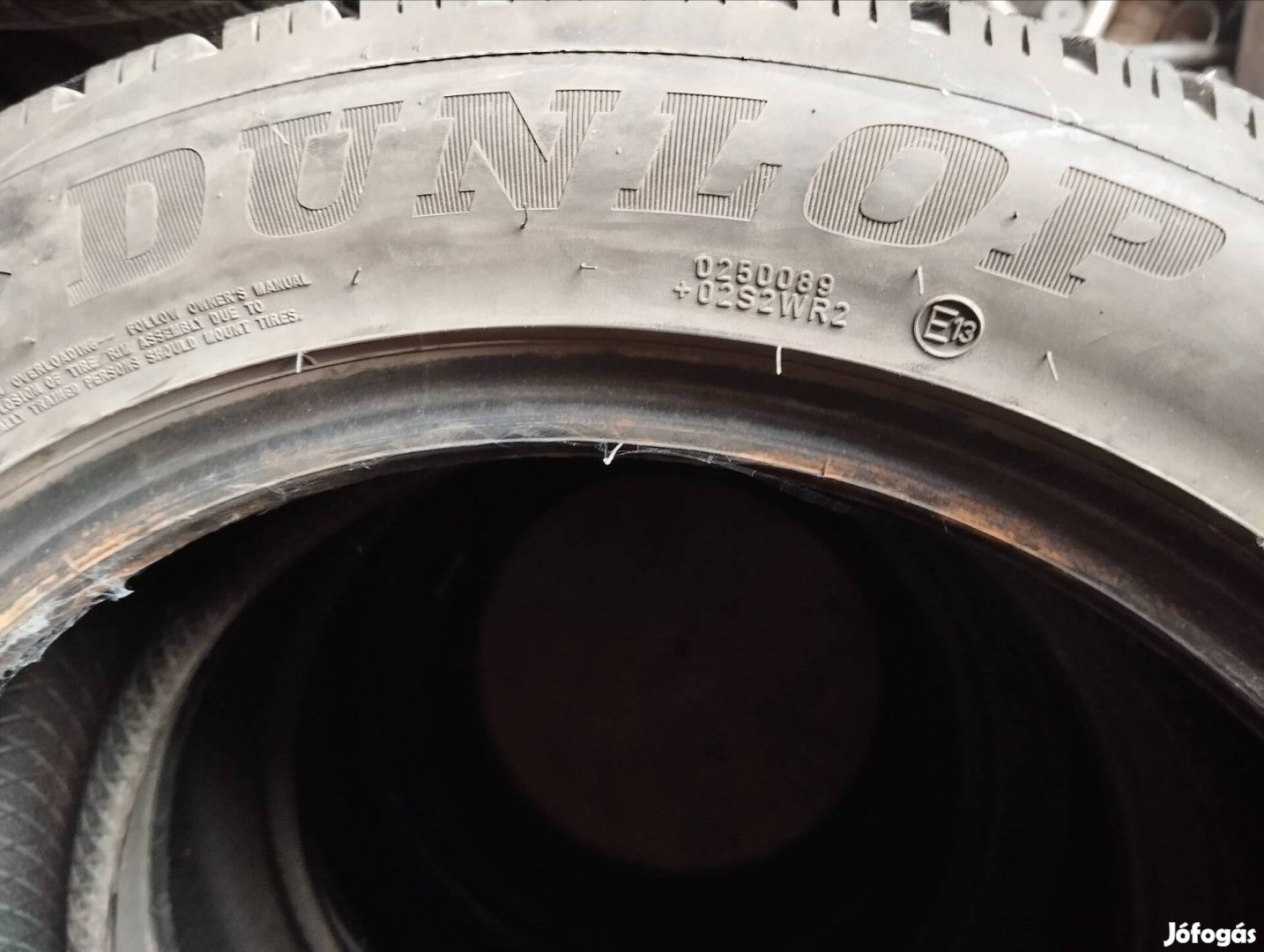 225/50 r17 Téli gumi Dunlop Németországból 7 mm-es. 