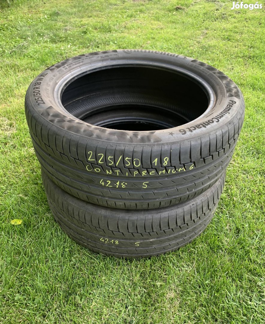 225/50 r18 2db Continental Premiumcontact 6 