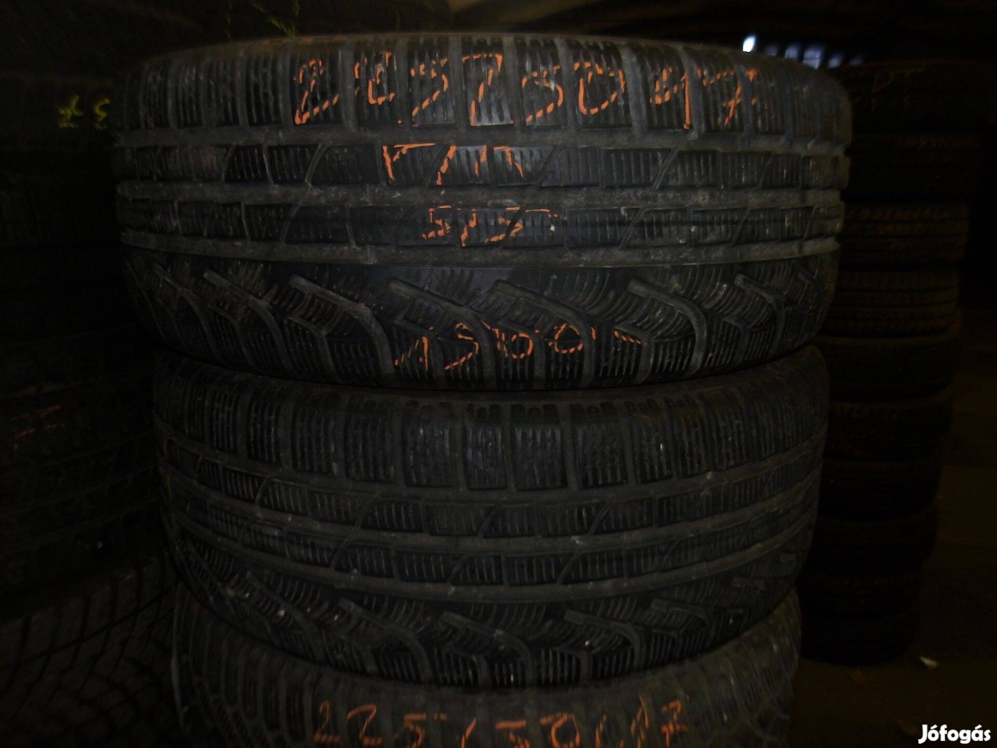 225/50r17 Pirelli téli gumi ajándék szereléssel