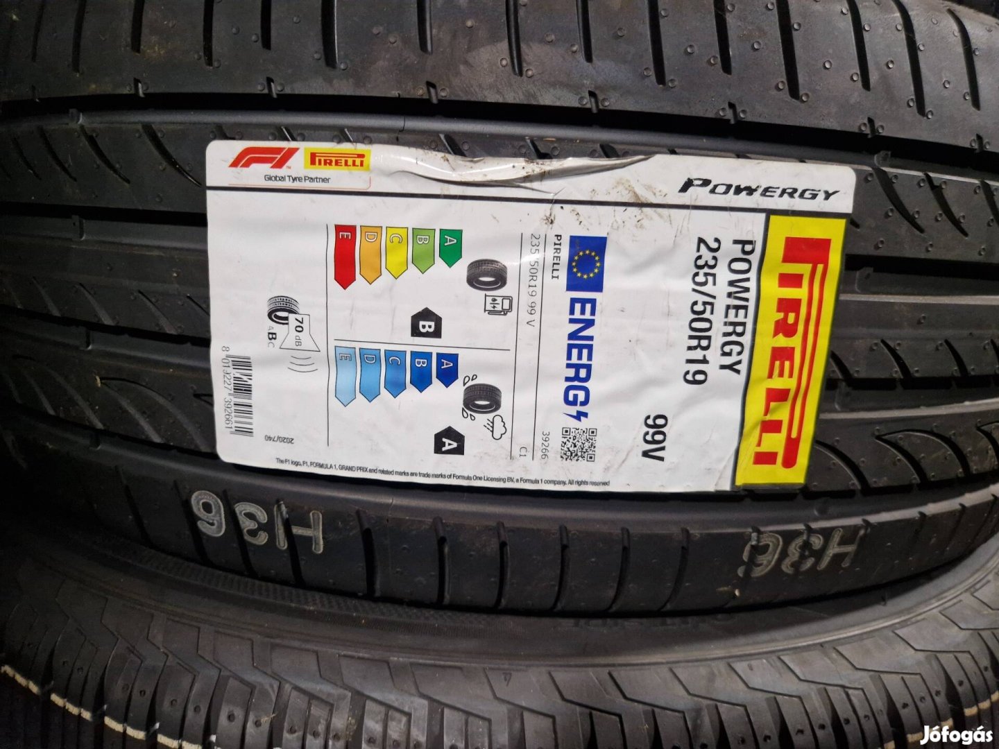 225/50r19 Pirelli powergy új nyari garnitúra