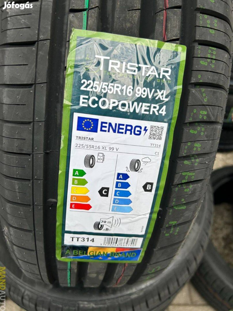 225/55R16 Tristar Ecopower4(XL),Új nyárigumi