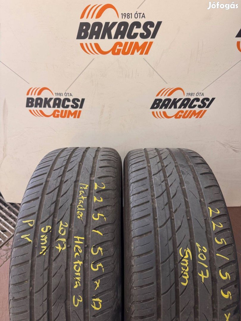 225/55R17 225 55 17 225/55R17 Matador nyári gumi eladó