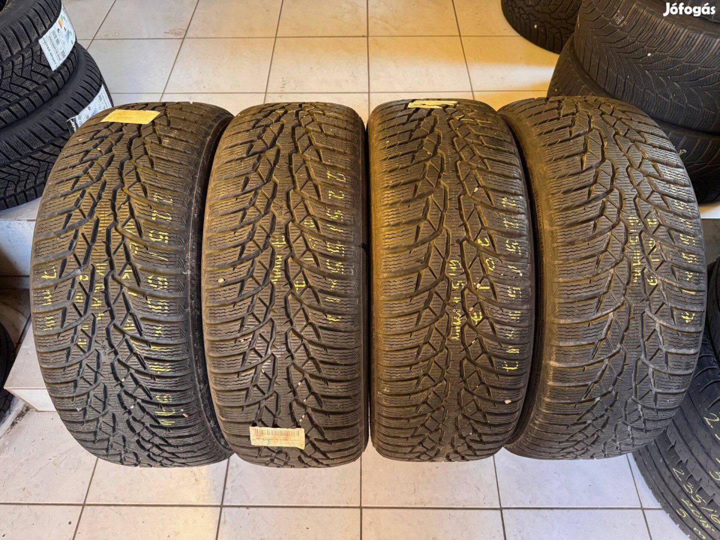 225/55R17 225 55 17 225/55x17 Nokian téli gumi eladó