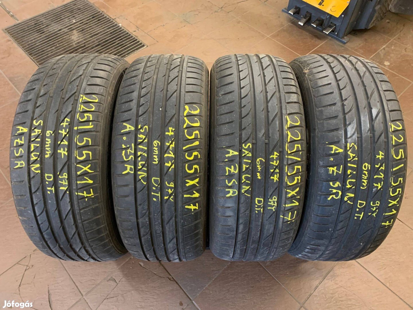 225/55R17 225 55 17 225/55x17 Sailun nyári gumi eladó